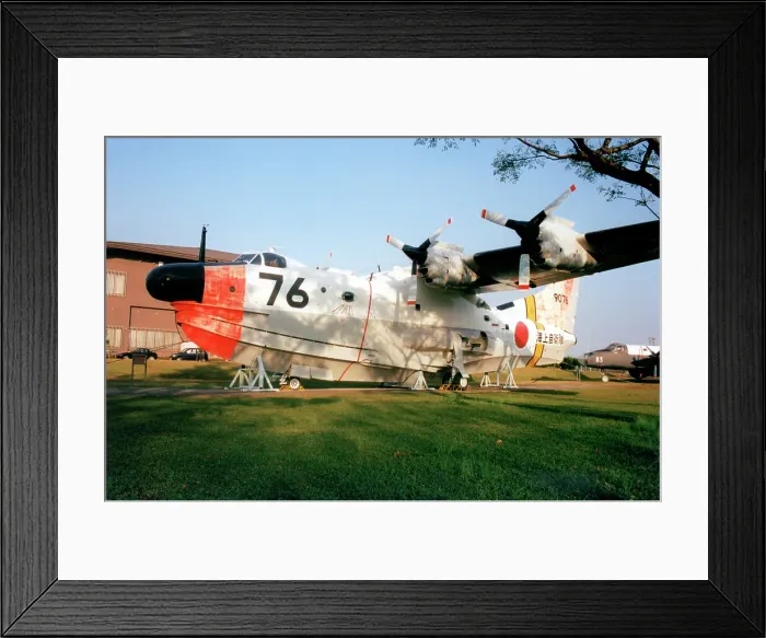 Framed Print : Shin Meiwa US-1A 9076 Framed Print : Shin Meiwa US-1A 9076