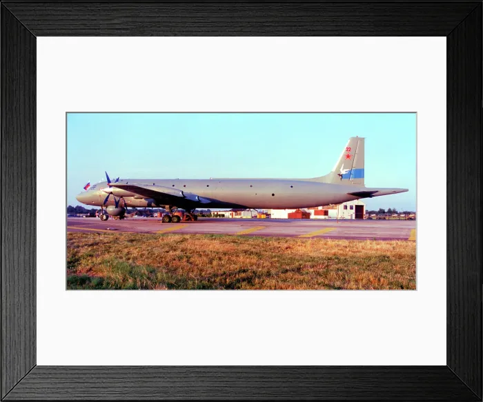 Framed Print : Ilyushin Il-38 22 Red Framed Print : Ilyushin Il-38 22 Red