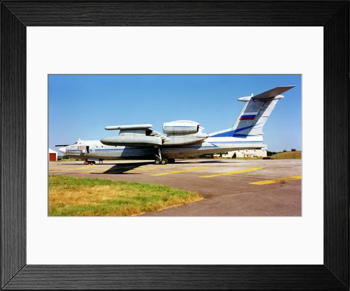 Framed Print : Beriev A-40 378 Red Framed Print : Beriev A-40 378 Red