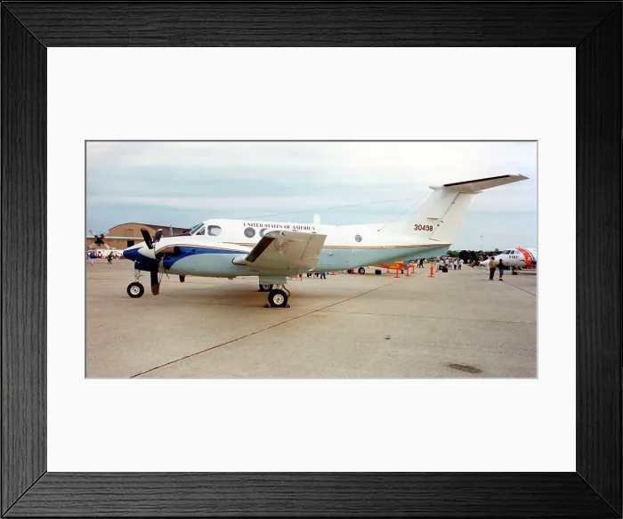 Framed Print : Beechcraft C-12D Huron 83-0498 Framed Print : Beechcraft C-12D Huron 83-0498