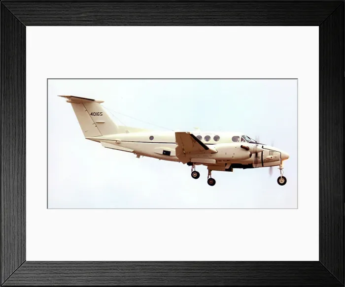 Framed Print : Beech C-12F Huron 84-00165 Framed Print : Beech C-12F Huron 84-00165