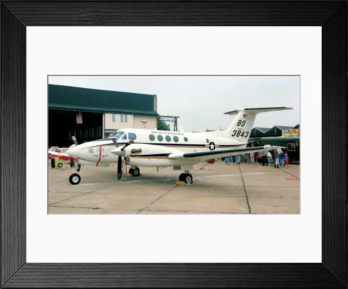 Framed Print : Beech UC-12M Huron 163843 Framed Print : Beech UC-12M Huron 163843
