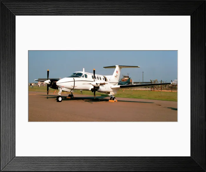 Framed Print : Beech C-12F Huron 84-00164 Framed Print : Beech C-12F Huron 84-00164
