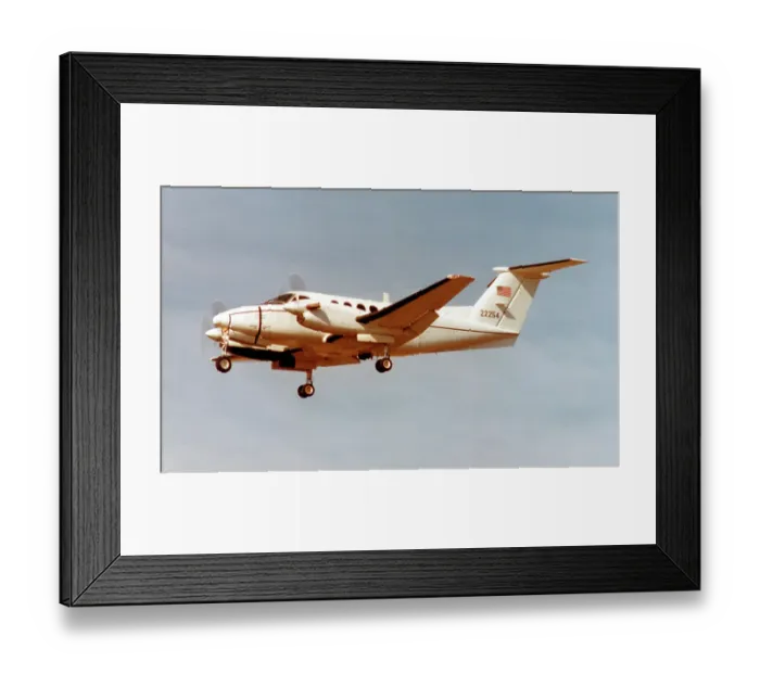 Framed Print : Beech C-12A Huron 73-22254 Framed Print : Beech C-12A Huron 73-22254