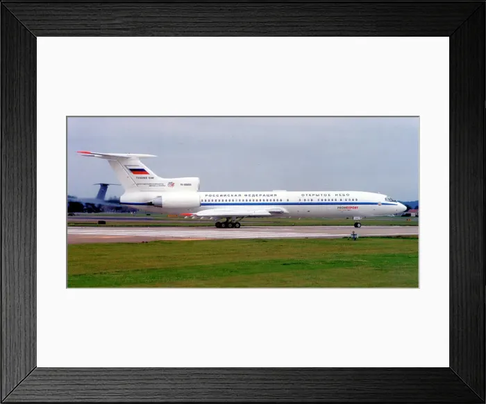 Framed Print : Tupolev Tu-154M RA-85655 Framed Print : Tupolev Tu-154M RA-85655