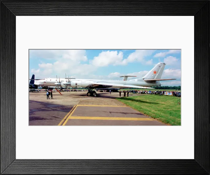 Framed Print : Tupolev Tu-95MS 20 Black Framed Print : Tupolev Tu-95MS 20 Black