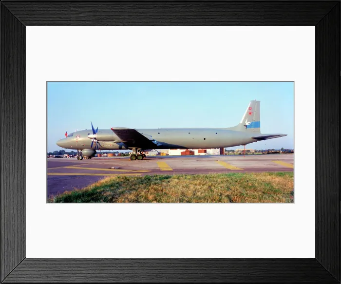 Framed Print : Ilyushin Il-38 22 Red Framed Print : Ilyushin Il-38 22 Red