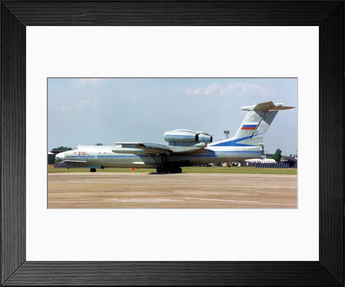 Framed Print : Beriev A-40 378 Red Framed Print : Beriev A-40 378 Red