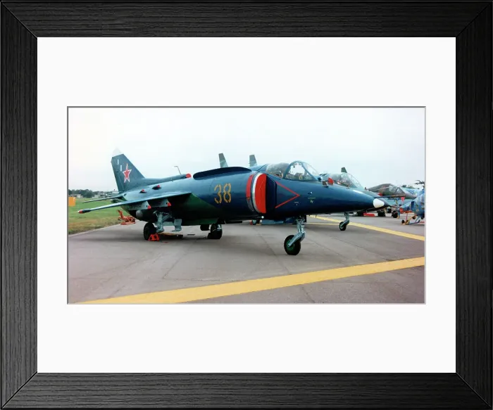Framed Print : Yakovlev Yak-38M 38 Yellow Framed Print : Yakovlev Yak-38M 38 Yellow