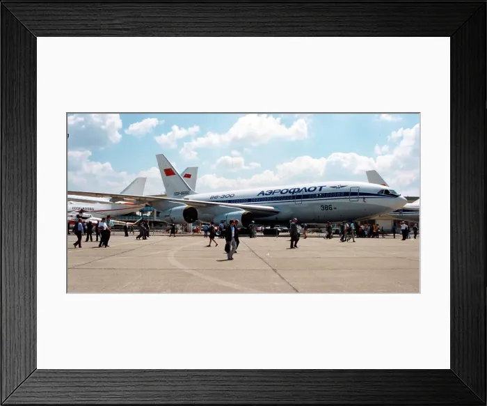 Framed Print : Ilyushin Il-96-300 SSSR-96000 Framed Print : Ilyushin Il-96-300 SSSR-96000