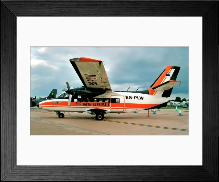 Framed Print : Let L-410 Turbolet ES-PLW Framed Print : Let L-410 Turbolet ES-PLW