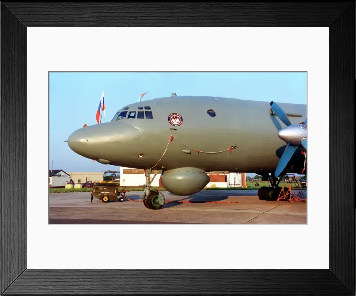 Framed Print : Ilyushin Il-38 22 Red Framed Print : Ilyushin Il-38 22 Red