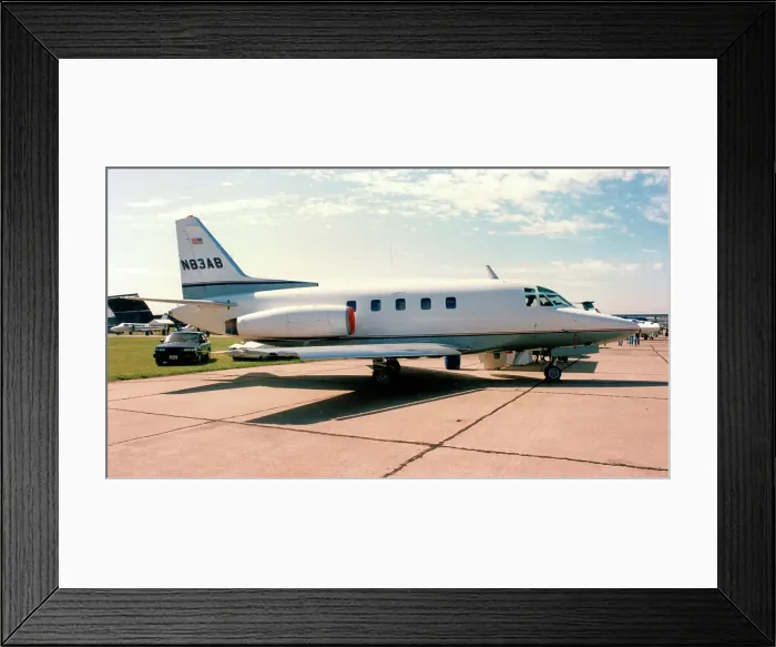 Framed Print : North American Sabreliner N83AB Framed Print : North American Sabreliner N83AB