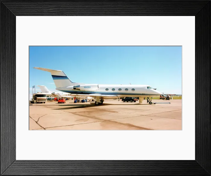 Framed Print : Grumman G-1159 Gulfstream II SP N6060 Framed Print : Grumman G-1159 Gulfstream II SP N6060