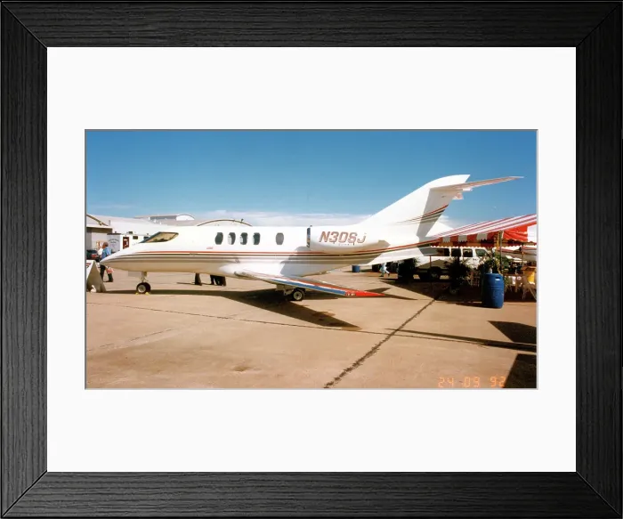 Framed Print : Sino-Swearingen SJ30-2 N30SJ Framed Print : Sino-Swearingen SJ30-2 N30SJ