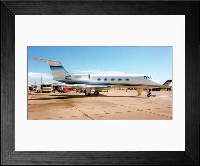 Framed Print : Grumman G-1159 Gulfstream II SP N6060 Framed Print : Grumman G-1159 Gulfstream II SP N6060