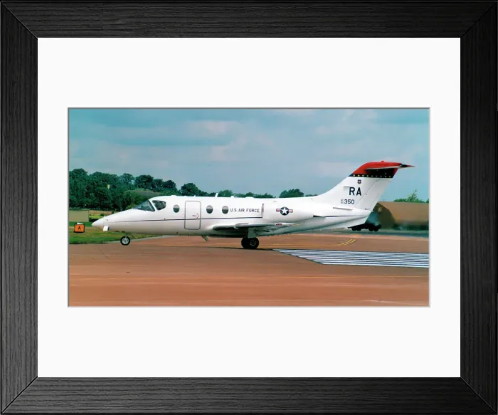 Framed Print : Beech T-1A Jayhawk 92-0350 - RA Framed Print : Beech T-1A Jayhawk 92-0350 - RA