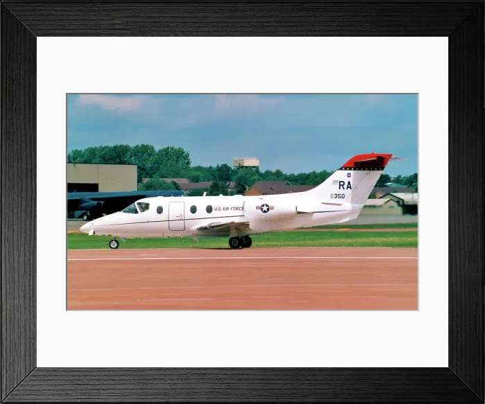 Framed Print : Beech T-1A Jayhawk 92-0350 - RA Framed Print : Beech T-1A Jayhawk 92-0350 - RA