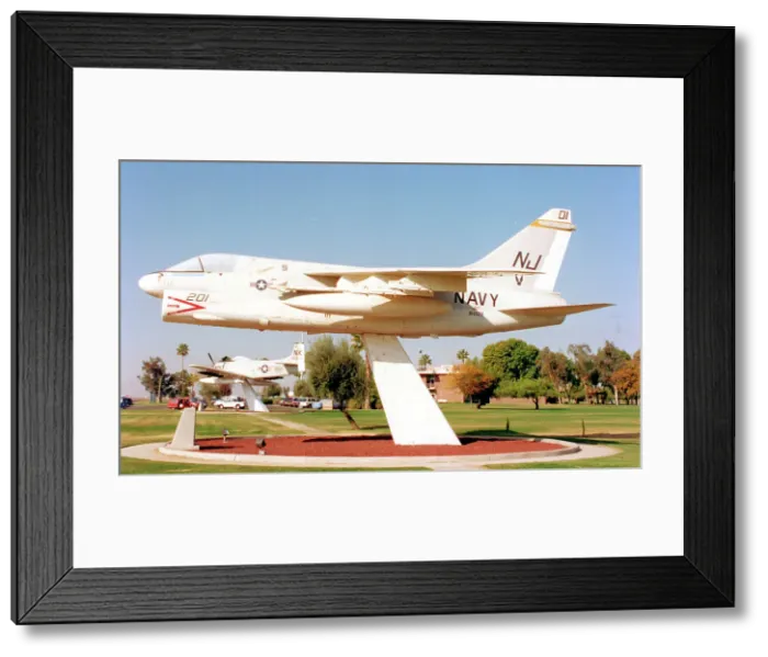 Framed Print : Ling Temco Vought A-7C-3-CV Corsair II 156763 Framed Print : Ling Temco Vought A-7C-3-CV Corsair II 156763