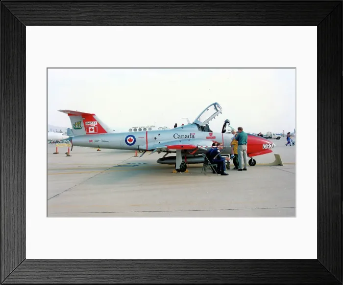Framed Print : Canadair CT-114 Tutor 114037 Framed Print : Canadair CT-114 Tutor 114037