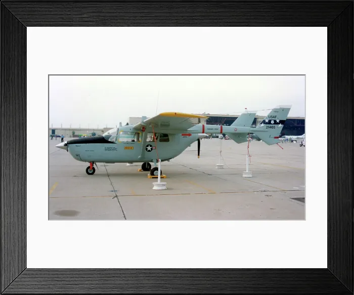 Framed Print : Cessna O-2B-CE Super Skymaster 67-21465 Framed Print : Cessna O-2B-CE Super Skymaster 67-21465