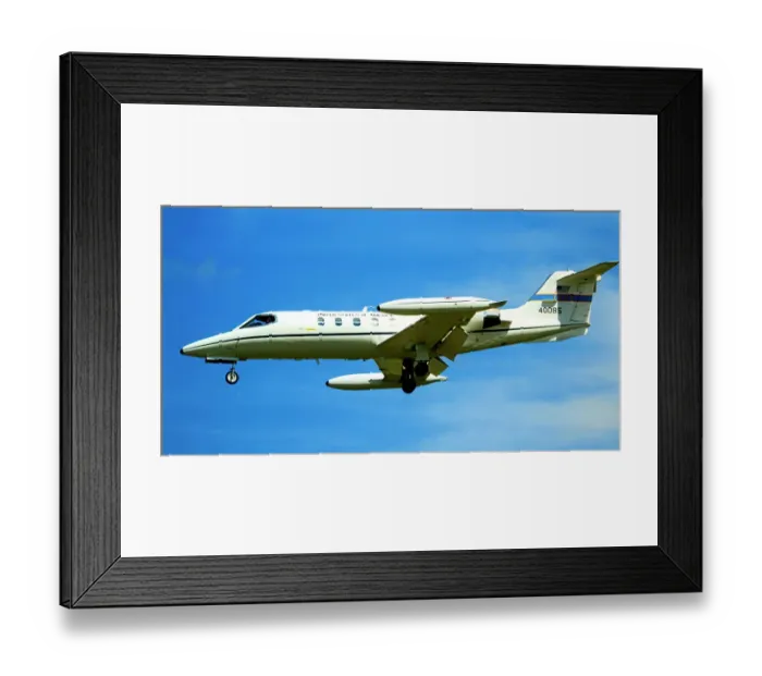 Framed Print : Gates Learjet C-21A 84-0085 Framed Print : Gates Learjet C-21A 84-0085