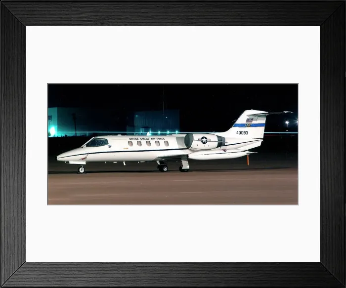 Framed Print : Gates Learjet C-21A 84-0093 Framed Print : Gates Learjet C-21A 84-0093