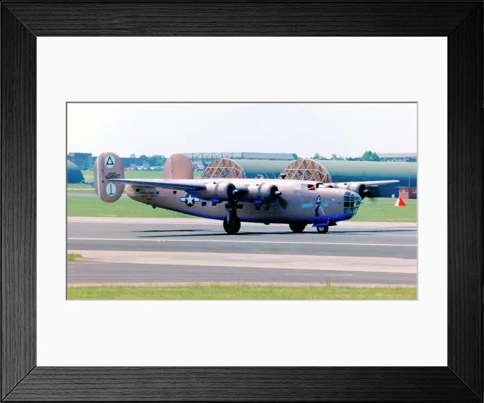 Framed Print : Consolidated LB-30 - B-24A Liberator N24927 Diamond Lil Framed Print : Consolidated LB-30 - B-24A Liberator N24927 Diamond Lil