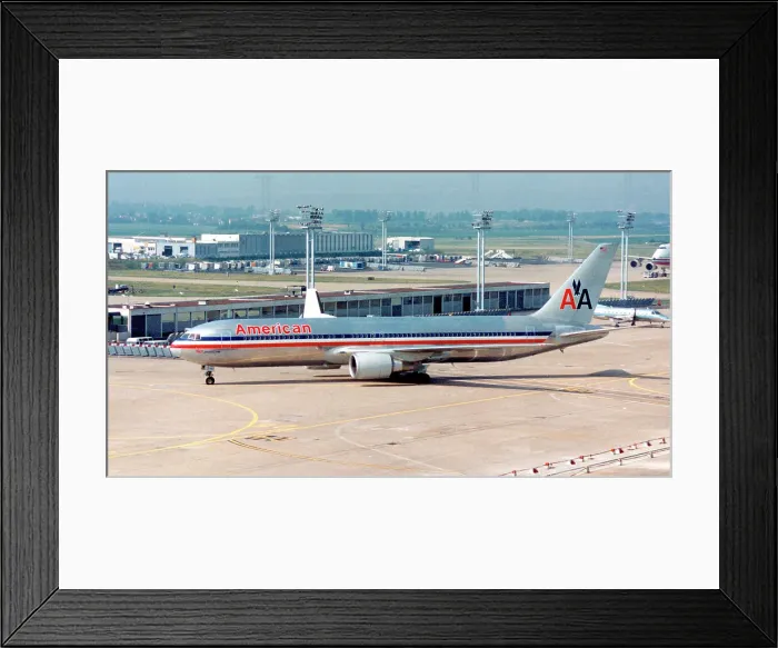 Framed Print : Boeing 767-200ER Framed Print : Boeing 767-200ER