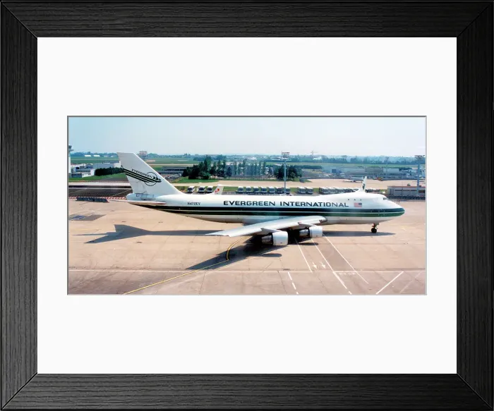 Framed Print : Boeing 747-131SF N472EV Framed Print : Boeing 747-131SF N472EV