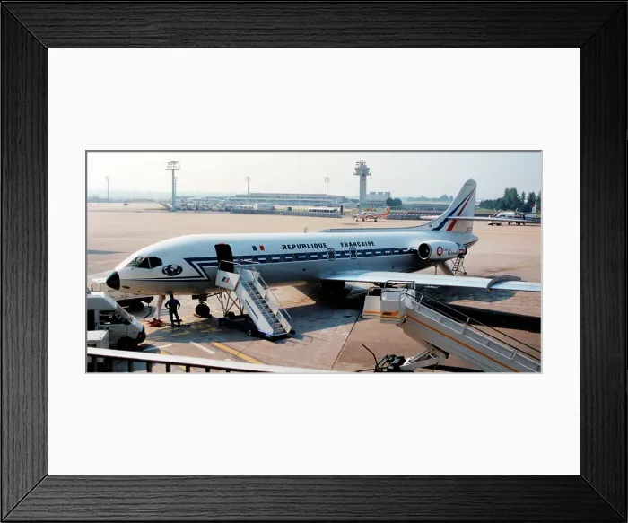 Framed Print : Sud Aviation SE-210 Caravelle 10B1R 201 Framed Print : Sud Aviation SE-210 Caravelle 10B1R 201