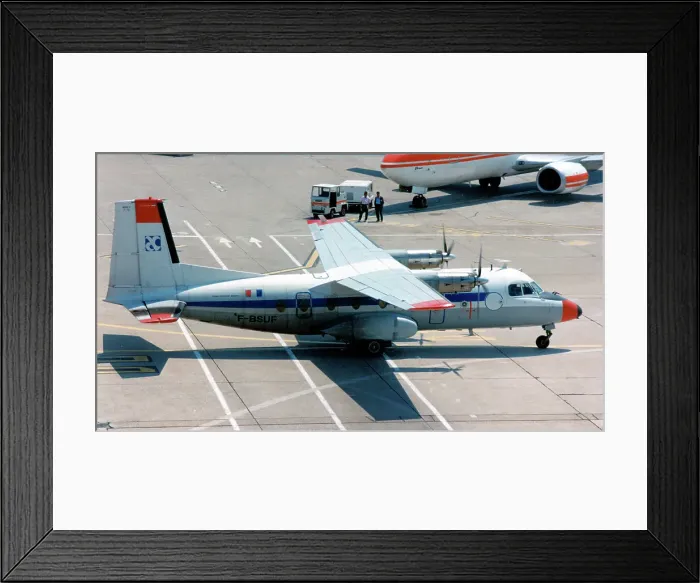 Framed Print : Nord 262C F-BSUF Framed Print : Nord 262C F-BSUF