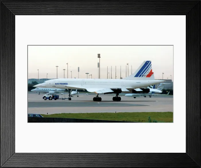 Framed Print : BAC-Aerospatiale Concorde 101 F-BVFA Framed Print : BAC-Aerospatiale Concorde 101 F-BVFA