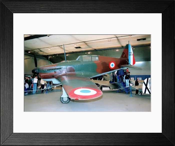 Framed Print : Morane-Saulnier MS. 406 - D-3801 J-277 Framed Print : Morane-Saulnier MS. 406 - D-3801 J-277