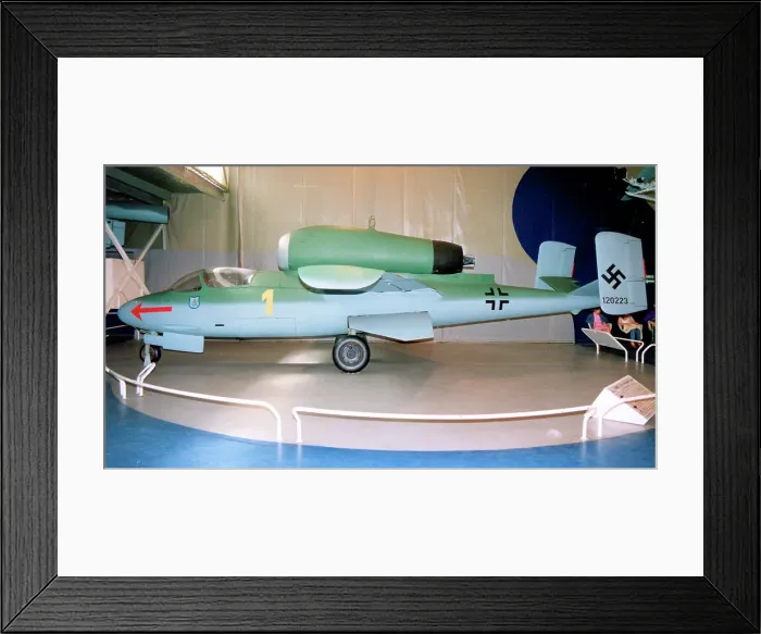 Framed Print : Heinkel He 162 120223 Framed Print : Heinkel He 162 120223