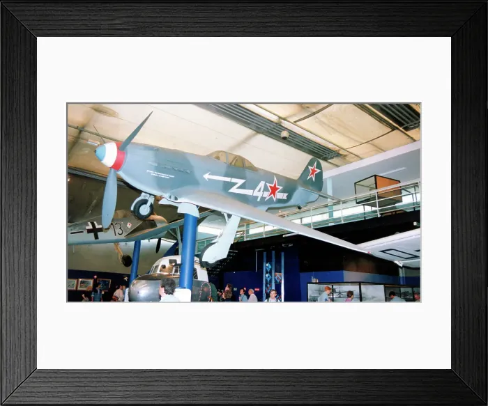 Framed Print : Yakovlev Yak-3 4 White Framed Print : Yakovlev Yak-3 4 White