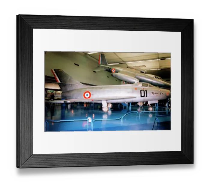 Framed Print : Dassault Mystere IVA 01 Framed Print : Dassault Mystere IVA 01