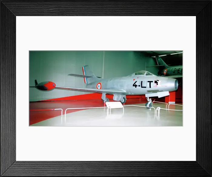 Framed Print : Dassault Ouragan 154 - 4-LT Framed Print : Dassault Ouragan 154 - 4-LT