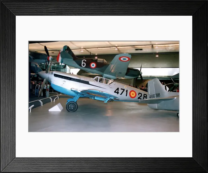 Framed Print : Hispano HA. 1112-M1L Buchon C. 4K-156 - 471-28