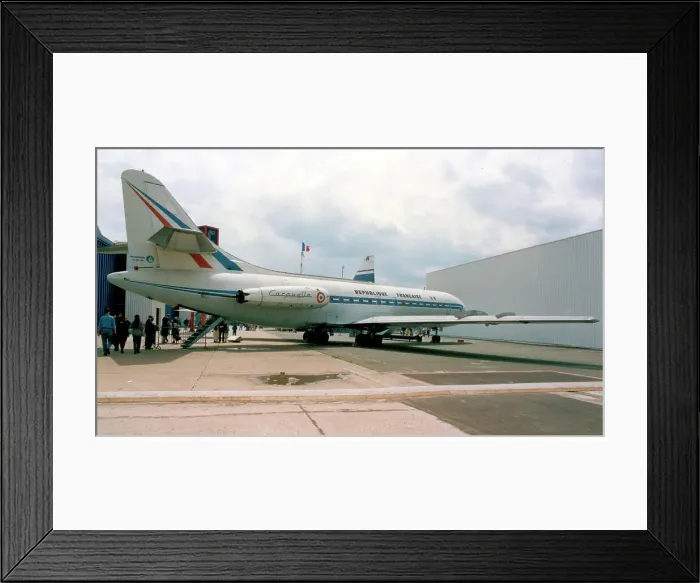 Framed Print : Sud Aviation SE-210 Caravelle III F-RAFG - 141 Framed Print : Sud Aviation SE-210 Caravelle III F-RAFG - 141