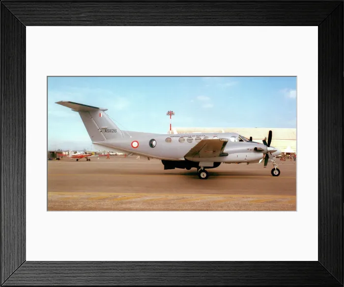 Framed Print : Beech B200 Super King Air AS1126 Framed Print : Beech B200 Super King Air AS1126