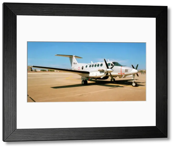 Framed Print : Beech B200 Super King Air AS1126 Framed Print : Beech B200 Super King Air AS1126