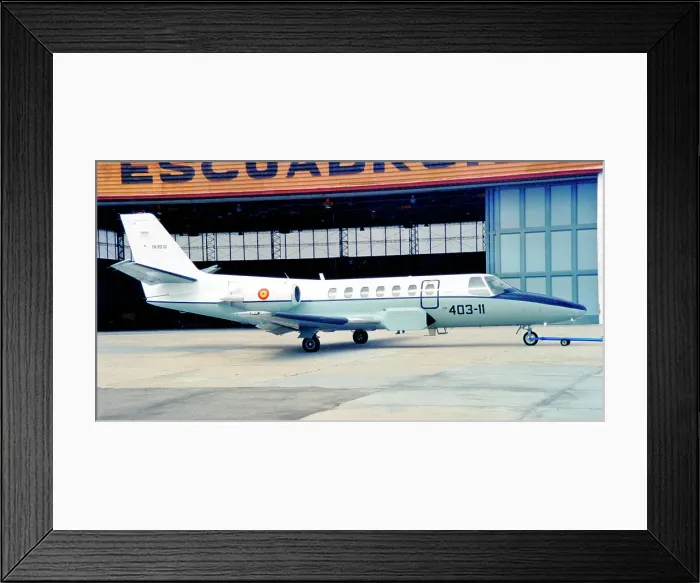 Framed Print : Cessna 560 Citation V TR. 20-01 - 403-11 Framed Print : Cessna 560 Citation V TR. 20-01 - 403-11