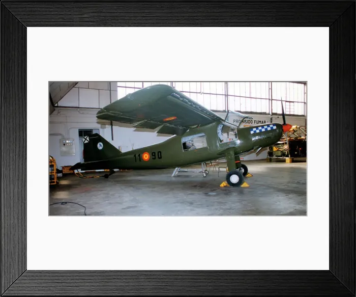 Framed Print : Dornier Do 27 EC-CHN - 11-90 - U. 9-68 Framed Print : Dornier Do 27 EC-CHN - 11-90 - U. 9-68