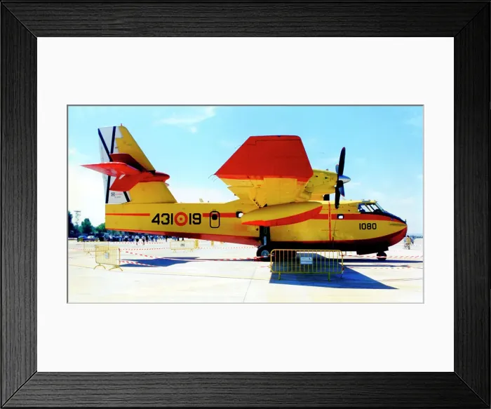 Framed Print : Canadair CL-215T UD. 13-19 - 431-19 Framed Print : Canadair CL-215T UD. 13-19 - 431-19