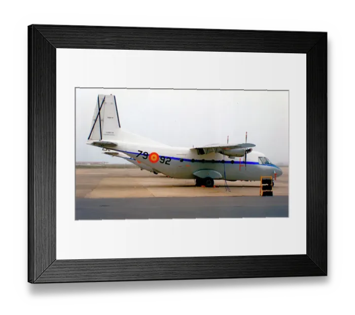 Framed Print : CASA C-212-100 TE. 12B-10 - 79-92 Framed Print : CASA C-212-100 TE. 12B-10 - 79-92