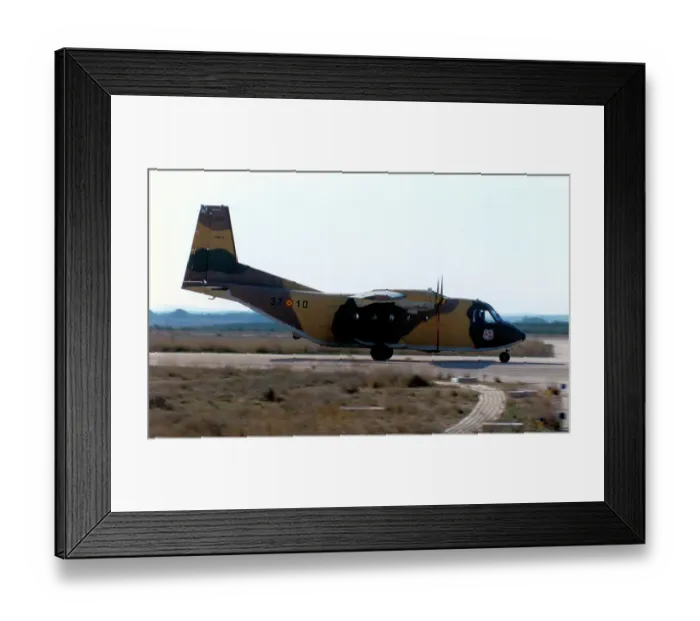Framed Print : CASA C-212-100 T. 12B-36 - 37-10 Framed Print : CASA C-212-100 T. 12B-36 - 37-10