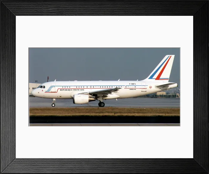 Framed Print : Airbus A319-115(CJ) F-RBFA Framed Print : Airbus A319-115(CJ) F-RBFA