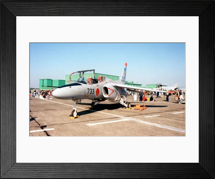Framed Print : Kawasaki T-4 56-5733