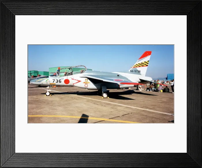 Framed Print : Kawasaki T-4 56-5736 Framed Print : Kawasaki T-4 56-5736